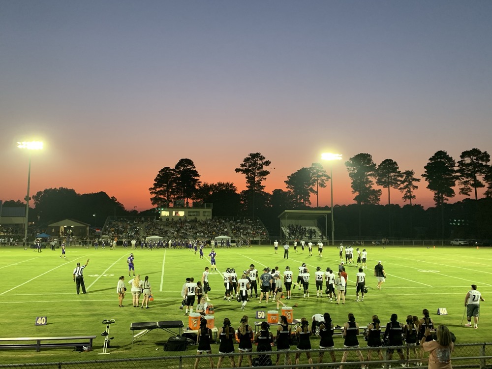 Sunset over Friday Night's Game