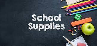 NMS Updated School Supply List